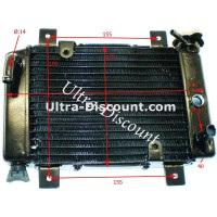 Radiator for ATV Quad 200cc (liquid-cooled)