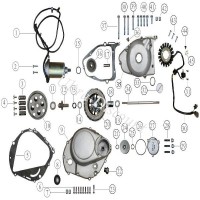 Oil Filter Housing Cover for ATV Shineray Quad 300cc - Alu Bilder 1