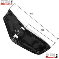 Aftermarket Red Fairing + Seat for Dirt Bike CRZ Bilder 3
