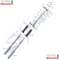 Pair of bearing Front Fork for Ace Skyteam Bilder 1