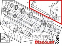 Gear shift arm comp for engine Skyteam 50cc Bilder 1