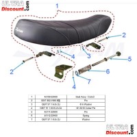 Leather Seat for Skyteam TREX Bilder 2