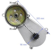 Gearbox for ATV Pocket cross (type 1, 14 tooth) - 8mm