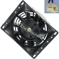 Radiator + Adapter Kit + Fan for ATV Shineray Racing Quad 250cc STIXE