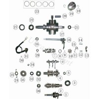 Gear Shifter Oil Seal for ATV Shineray Quad 200cc STIIE (14x28x7)